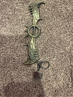 Antique Brass Tactical Keychain Pendant - Men Other Accessory
